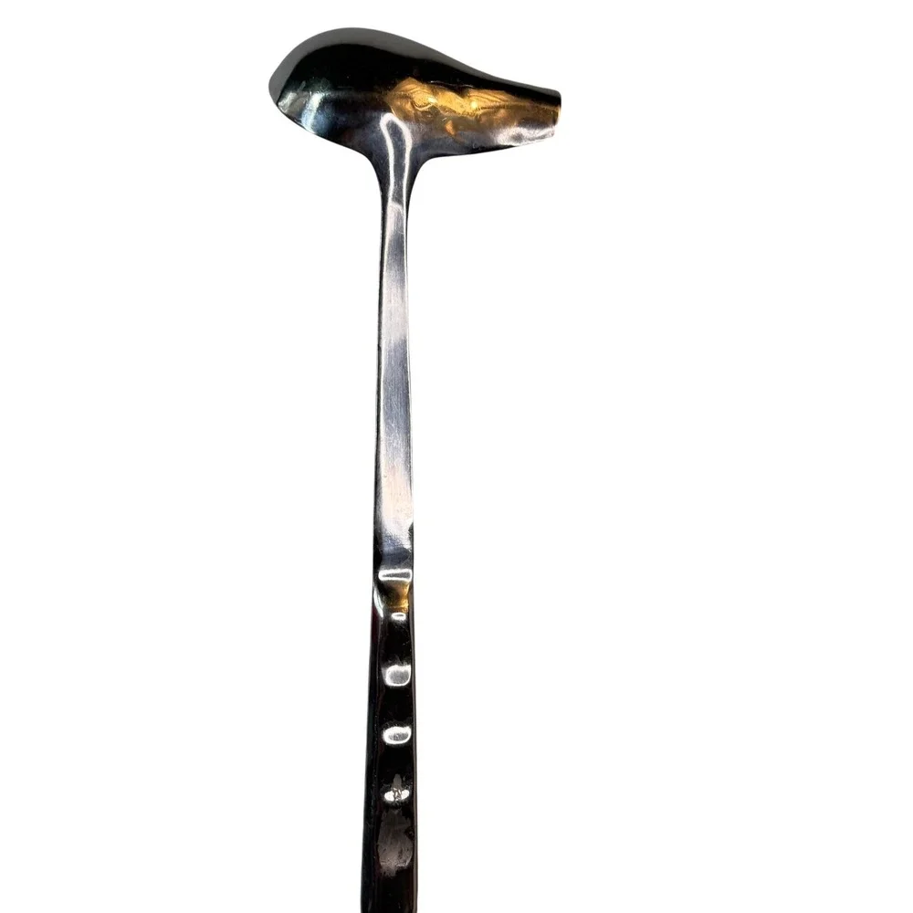 MCM Gravy Ladle Stainless Steel Side Pour Grandmillennial Vintage Tableware